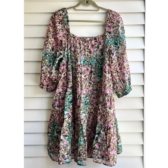 J. Crew Puff Sleeve Beach Dress - Picture 5 of 9